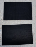 Front Fender Mud Flaps For Peterbilt 18X12 Black Red Logo Rubber MP-1812 Pair