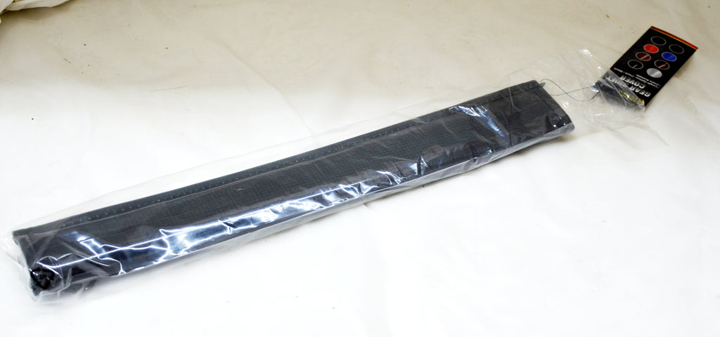 Gear Shifter Stick Cover Black Carbon Fiber 17" PVC Vinyl GG#99664 Each
