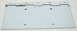 Stainless License Plate Holder Piano Hinge 18-1/4" x 7-1/4" Swing Mount UP21538
