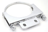 Cab Exhaust Bracket 5" U-Bolt Style with Tab for Peterbilt Chrome GG70451 Each