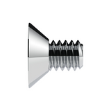 Window Crank Screw for Square Hole Crank Chrome 7/16" Tall UP24011 Set of 2