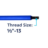 Gear Shifter Shaft 30" Indigo Blue for Peterbilt Off Road Use 1/2 13-UNC UP21663