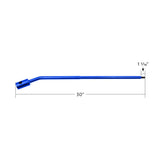 Gear Shifter Shaft 30" Indigo Blue for Peterbilt Off Road Use 1/2 13-UNC UP21663