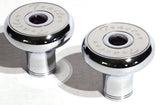 Tractor Tailer Parking Air Brake Knob Set Deluxe Screw-On Dark Purple Jewels