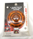 RoadPro RP3802/40LC 4" LED Double-Face Stop/Turn Light 20 LED per Side Red/Amber