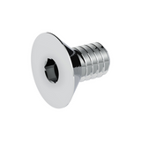 Window Crank Screw for Square Hole Crank Chrome 7/16" Tall UP24011 Set of 2