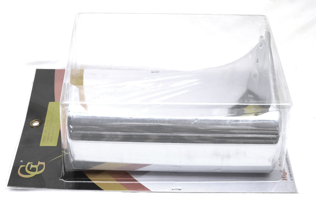 GG Dash Cover for Kenworth Drivers Side Lower Below Ignition Chrome Plstc #67035