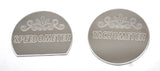 Gauge Emblem for Freightliner Speedometer & Tachometer Stainless Steel GG#68830