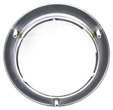 Anti Theft Light Bezel 4” for GG Light Chrome 3 Stud Flange Mount GG#87266 Each