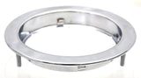 Anti Theft Light Bezel 4” for GG Light Chrome 3 Stud Flange Mount GG#87266 Each