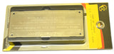 Dash Plate for Kenworth-Attention Shutdown Override Stainless Steel GG#68629