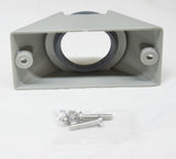 Light Bracket for 2" Round Light Surface Mount Gray W/ Grommet GG#82617 Each