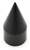 Lug Nut Covers 33mm Screw-On Spike Matte Black 4 1/8" Tall UP#10000-20 Pack
