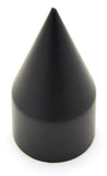 Lug Nut Covers 33mm Screw-On Spike Matte Black 4 1/8" Tall UP#10000-20 Pack
