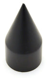 Lug Nut Covers 33mm Screw-On Spike Matte Black 4 1/8" Tall UP#10000 Set of 40