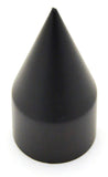Lug Nut Covers 33mm Screw-On Spike Matte Black 4 1/8" Tall UP#10000 Set of 40