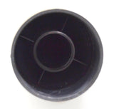 Lug Nut Covers 33mm Screw-On Spike Matte Black 4 1/8" Tall UP#10000-5 Pack