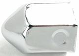Lug Nut Covers 1 1/2" Push-On Pointed Chrome 2 1/4 " Tall UP#10003 Set of 20
