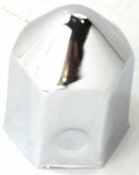 Lug Nut Covers 1 1/2" Push-On Pointed Chrome 2 1/4 " Tall UP#10003 Set of 20