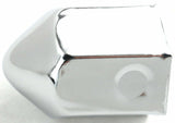 Lug Nut Covers 1 1/2" Push-On Pointed Chrome 2 1/4 " Tall UP#10003 Set of 20