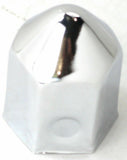 Lug Nut Covers 1 1/2" Push-On Pointed Chrome 2 1/4 " Tall UP#10003 Set of 20