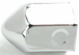 Lug Nut Covers 1 1/2" Push-On Pointed Chrome 2 1/4 " Tall UP#10003 Set of 40