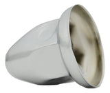 UP Lug Nut Covers for 33 mm Lug Nut Bullet Chrome 2 1/8 " Tall #10005 Set of 40