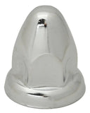 Lug Nut Covers for 33 mm Lug Nut Bullet Chrome 2 1/8 " Tall UP#10005 Set of 5