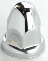 Lug Nut Covers 1 1/2" Push-On Bullet Chrome 2 1/4" Tall UP#10006 Set of 20