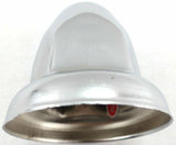 Lug Nut Covers 1 1/2" Push-On Bullet Chrome 2 1/4" Tall UP#10006 Set of 20