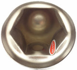 Lug Nut Covers 1 1/2" Push-On Bullet Chrome 2 1/4" Tall UP#10006 Set of 20