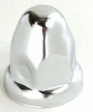 Lug Nut Covers 1 1/2" Push-On Bullet Chrome 2 1/4" Tall UP#10006 Set of 40