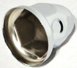 Lug Nut Covers 1 1/2" Push-On Bullet Chrome 2 1/4" Tall UP#10006 Set of 40