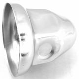 Lug Nut Covers 1 1/2" Push-On Bullet Chrome 2 1/4" Tall UP#10006 Set of 40