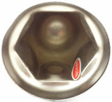 Lug Nut Covers 1 1/2" Push-On Bullet Chrome 2 1/4" Tall UP#10006 Set of 40