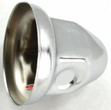 Lug Nut Covers 1 1/2" Push-On Bullet Chrome 2 1/4" Tall UP#10006 Set of 5
