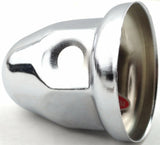 Lug Nut Covers 1 1/2" Push-On Bullet Chrome 2 1/4" Tall UP#10006 Set of 60