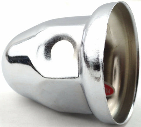 Lug Nut Covers 1 1/2" Push-On Bullet Chrome 2 1/4" Tall UP#10006 Set of 60