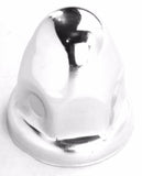 Lug Nut Covers 1 1/2" Push-On Bullet Chrome 2 1/4" Tall UP#10006 Set of 60