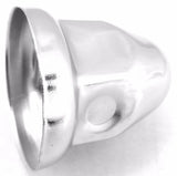 Lug Nut Covers 1 1/2" Push-On Bullet Chrome 2 1/4" Tall UP#10006 Set of 60