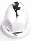 Lug Nut Covers 1 1/2" Push-On Bullet Chrome 2 1/4" Tall UP#10006 Set of 60