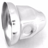 Lug Nut Covers 1 1/2" Push-On Bullet Chrome 2 1/4" Tall UP#10006 Set of 60