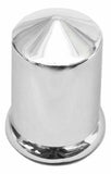 Lug Nut Covers 1 1/2" Push-On Pointed Cone Plastic 3" Tall UP#10011 Set of 5