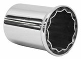Lug Nut Covers 1 1/2" Push-On Pointed Cone Plastic 3" Tall UP#10011 Set of 5