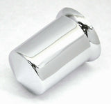 Lug Nut Covers 1 1/2" Push-On Round Pointed Plastic 2 15/16" GG#10018 Set of 5