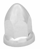 GG Lug Nut Covers Push on 1 1/2" Bullet Chrome Plastic 2 11/16" #10024 Set of 20