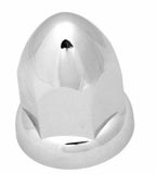 GG Lug Nut Covers Push on 1 1/2" Bullet Chrome Plastic 2 11/16" #10024 Set of 5