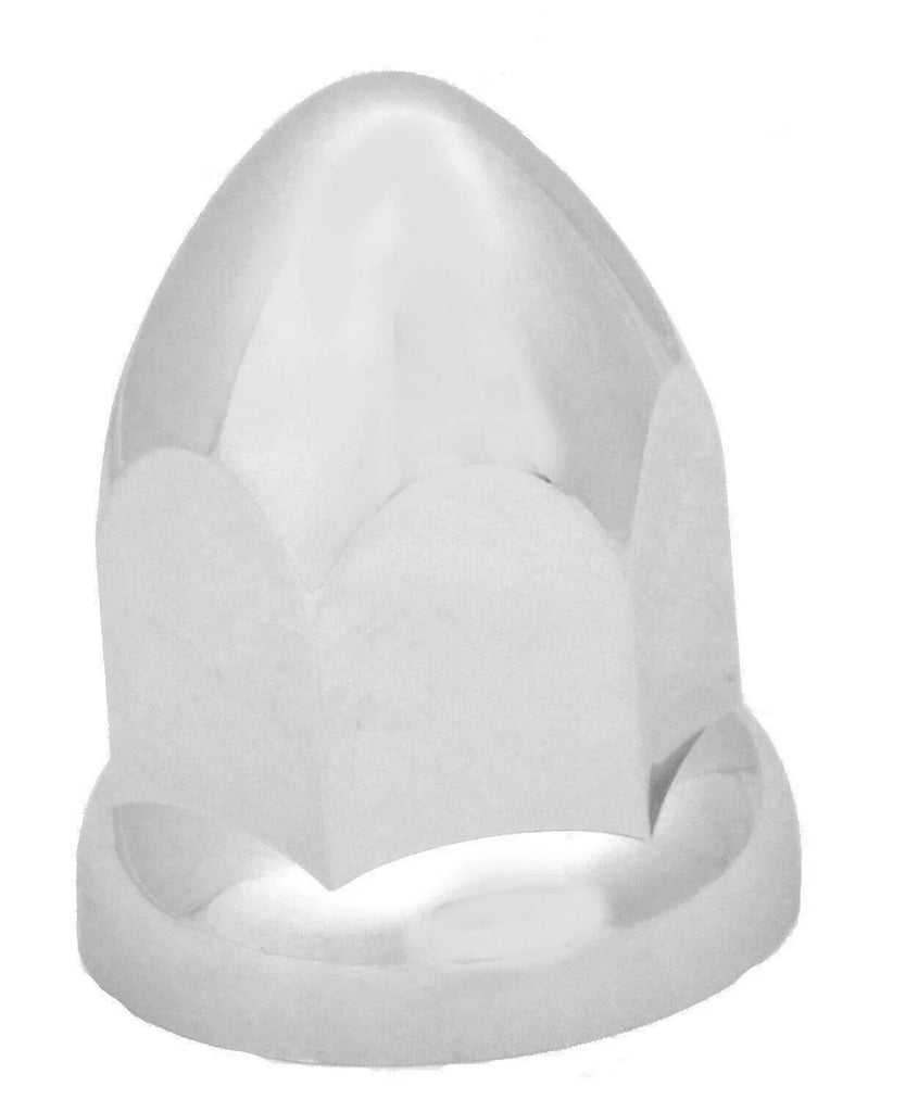 Lug Nut Covers Push on 1 1/2" Bullet Chrome Plastic 2 11/16" GG#10024 Set of 60