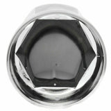 Lug Nut Covers Push on 1 1/2" Bullet Chrome Plastic 2 11/16" GG#10024 Set of 60