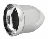 Lug Nut Covers Push on 1 1/2" Bullet Chrome Plastic 2 11/16" GG#10024 Set of 60